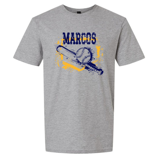 MARCOS SKETCHY BASEBALL GRAPHIC SHIRT | School Spirit Collection