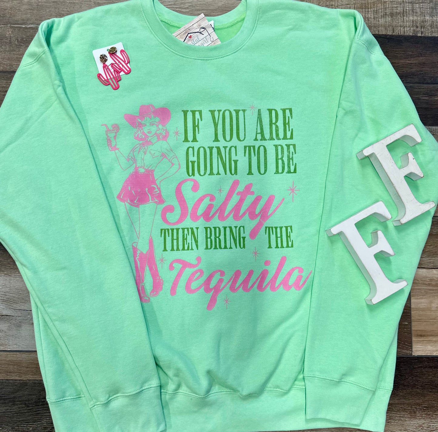 Salty and Tequila | Western Collection | Spring Collection |Adult Apparel Collection