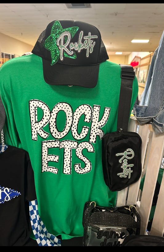 ADULT Rockets Dot Graphic | School Spirit Wear Collection