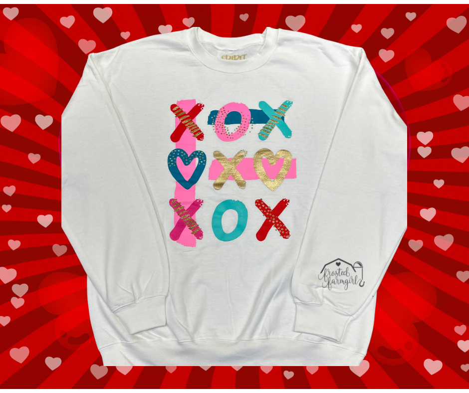 XOXO Valentine Crewneck | Valentine's Day Collection | Adult Apparel Collection