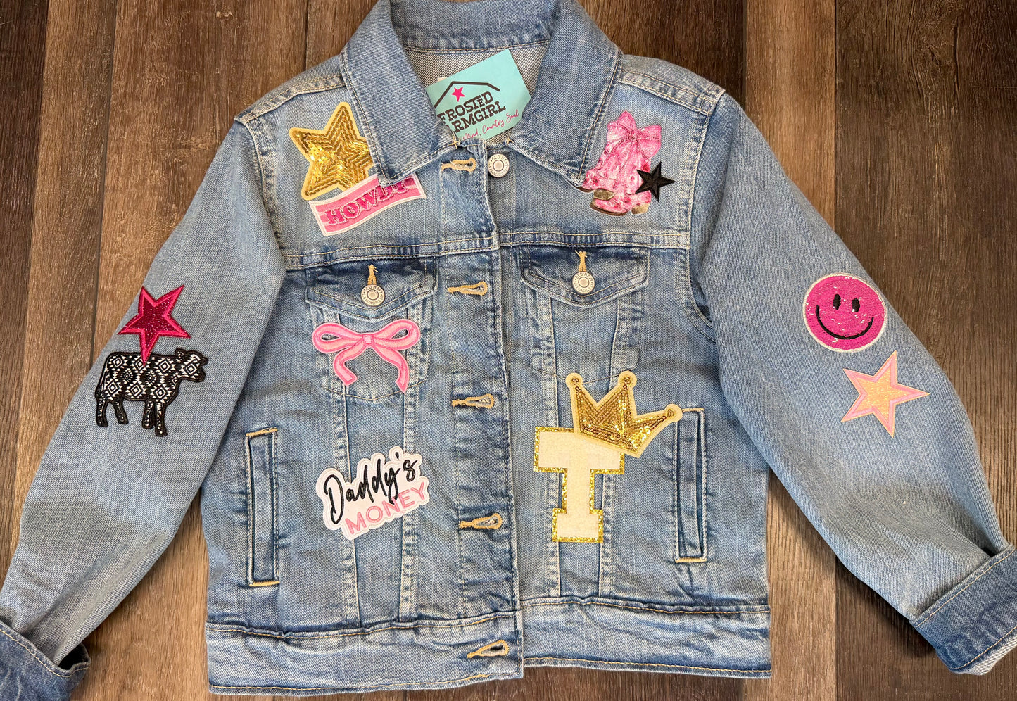 Decorated Denim Jacket | Outerwear Collection | Spirit Wear Collection