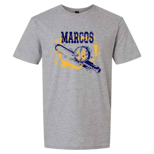 MARCOS SKETCHY BASEBALL GRAPHIC SHIRT | School Spirit Collection