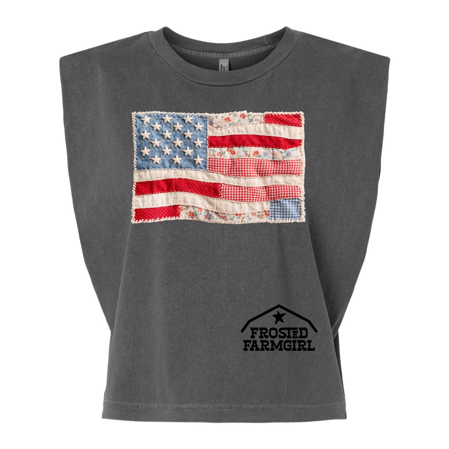 USA Flag Patchwork | Patriotic Collection