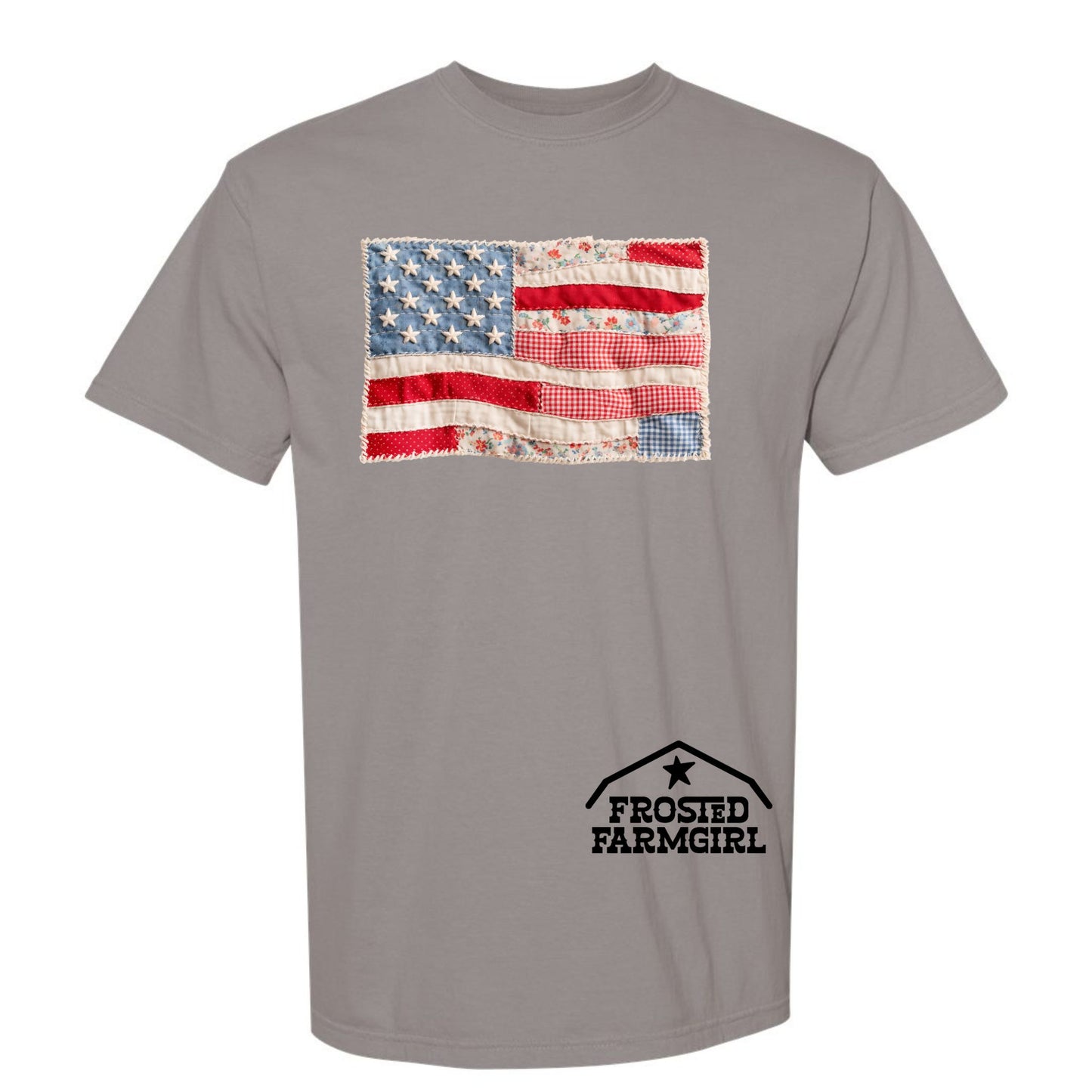 USA Flag Patchwork | Patriotic Collection