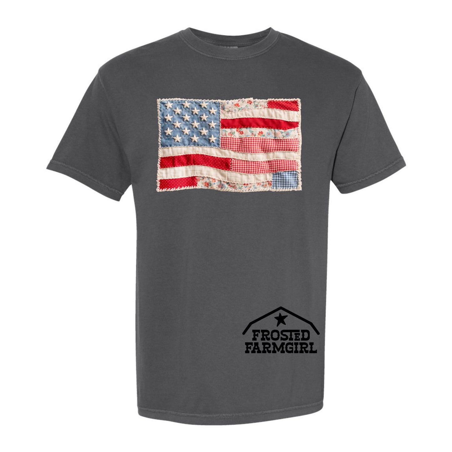 USA Flag Patchwork | Patriotic Collection