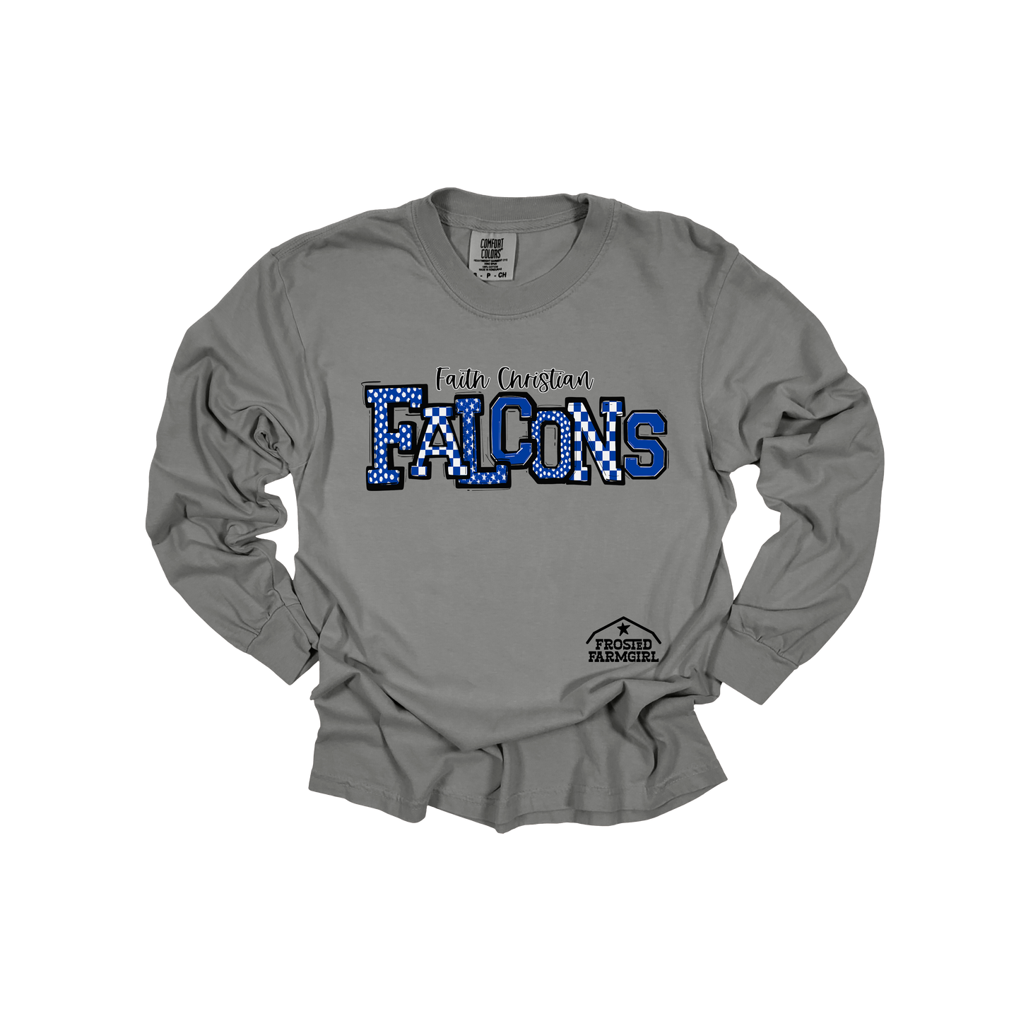 ADULT Faith Christian Falcons Graphic | School Spirit Wear Collection