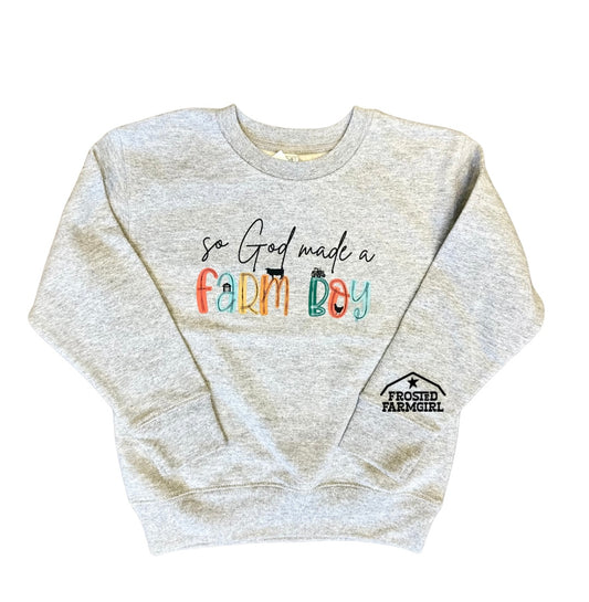 So God Made a Farm Boy | Kids Apparel Collection | Farm Collection