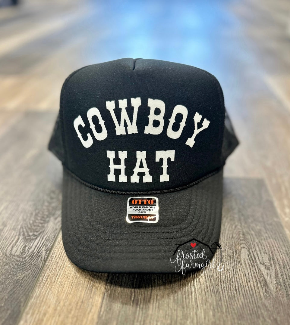 Cowboy Hat Trucker Hat | Hat Collection