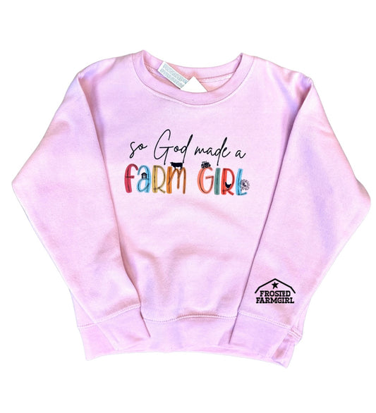 So God Made a Farm Girl | Kids Apparel Collection | Farm Collection