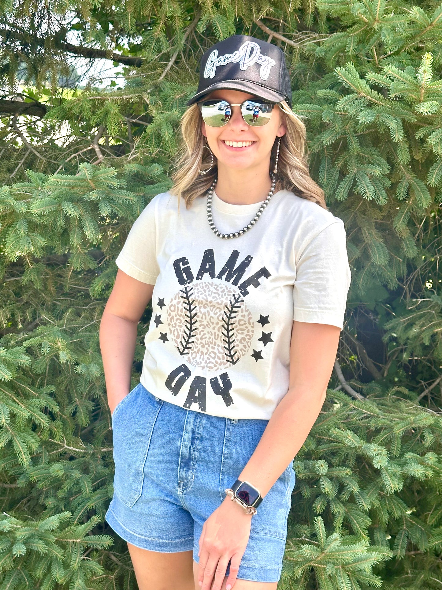 Leopard Game Day Tee| Summer Collection