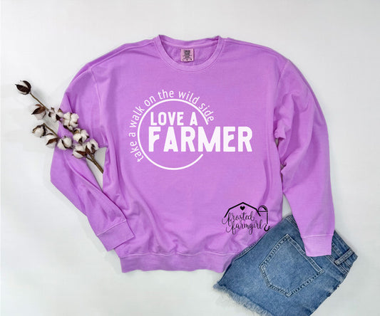 Walk on Wildside Love a Farmer | Farmgirl Collection | Adult Apparel