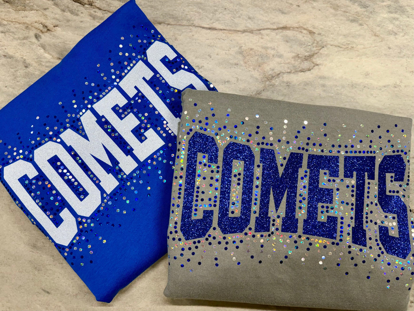 COMETS Bling Shirt| School Spirit Wear Collection