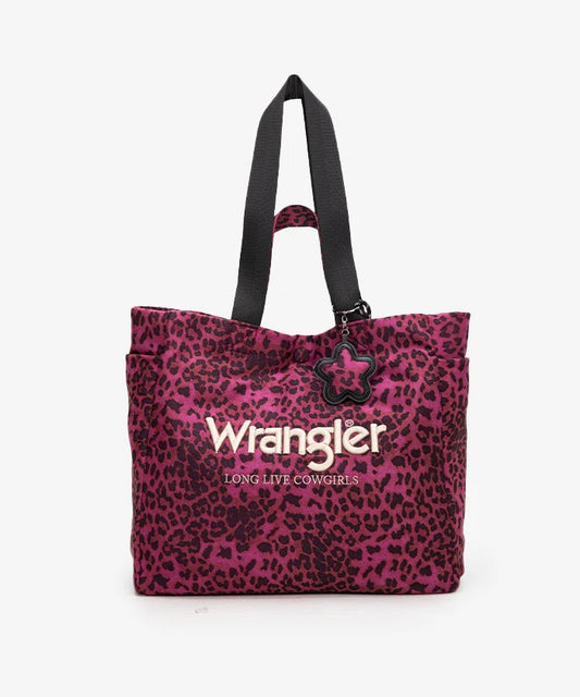 Wrangler Leopard Print Tote Bag | Accessory Collection |Spring/Easter Collection