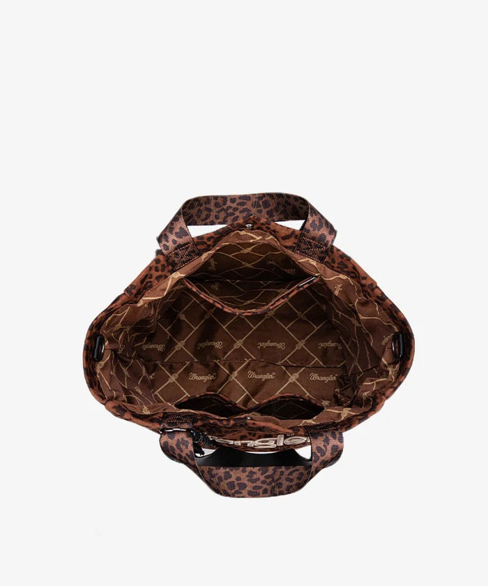 Wrangler Leopard Print Tote Bag | Accessory Collection |Spring/Easter Collection