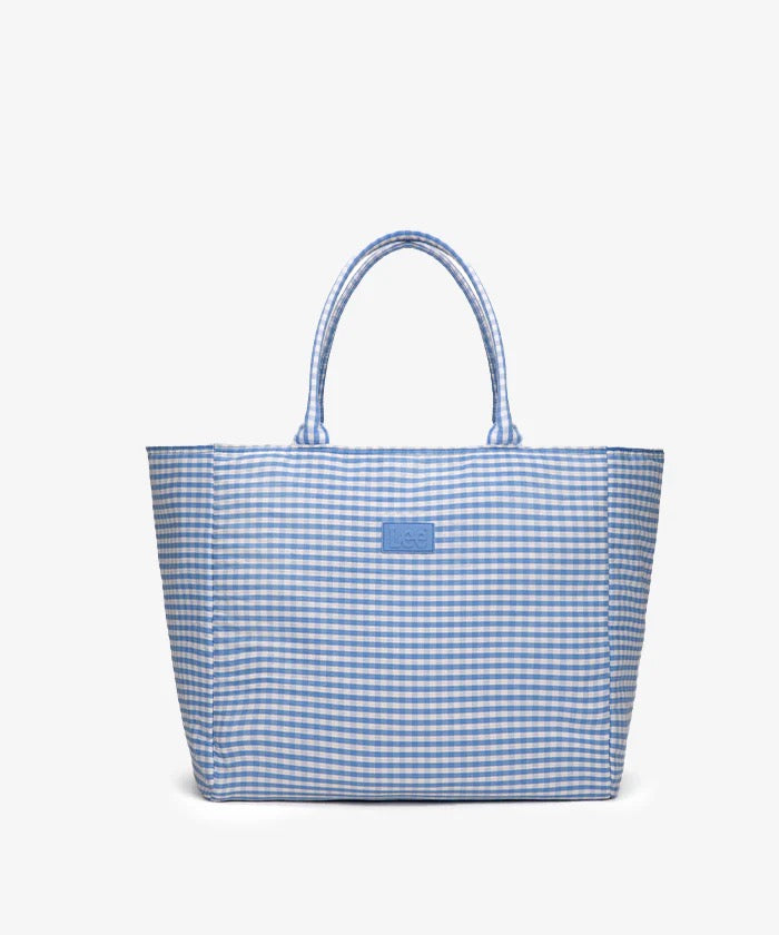 Lee Plaid Cotton Large Tote Bag | Accessory Collection |Spring/Easter Collection | Spirit Wear Collection