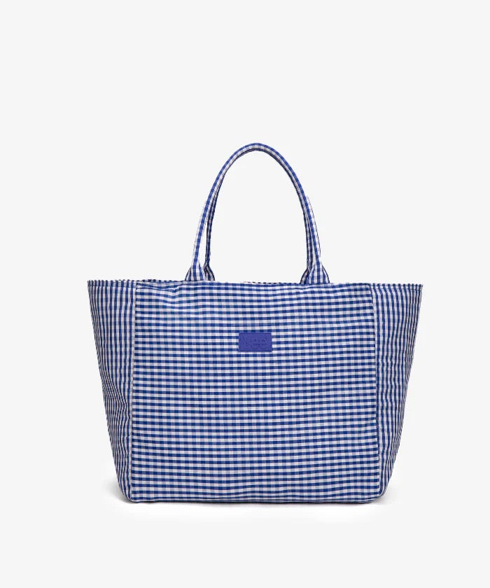 Lee Plaid Cotton Large Tote Bag | Accessory Collection |Spring/Easter Collection | Spirit Wear Collection