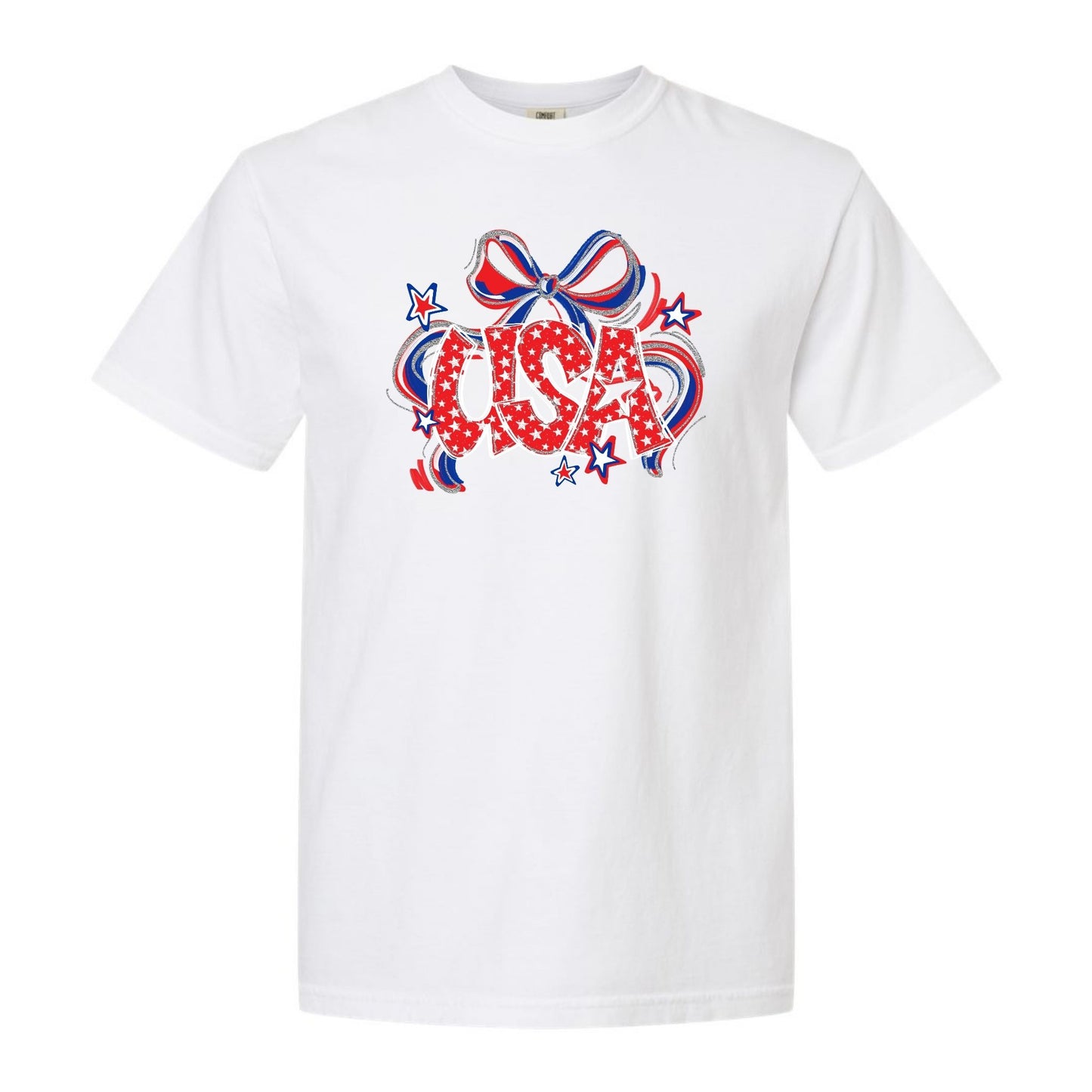 USA Bow Shirt | Patriotic Collection