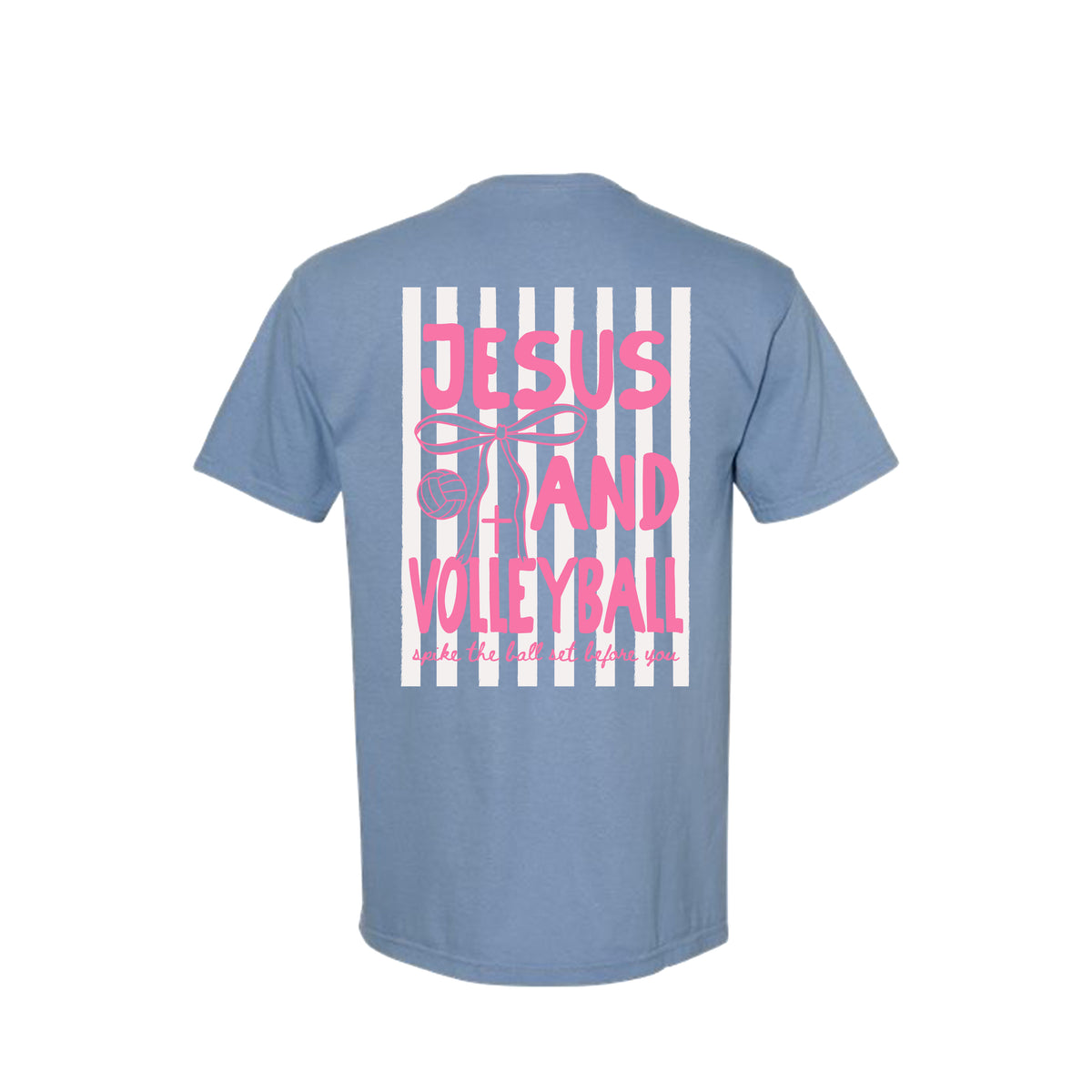 Jesus and Volleyball Graphic  | Spirit Wear Collection