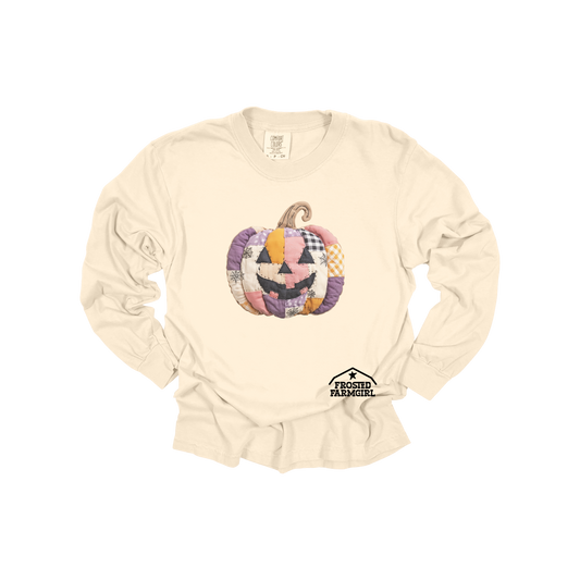 Patchwork Pumpkin  | Halloween Collection